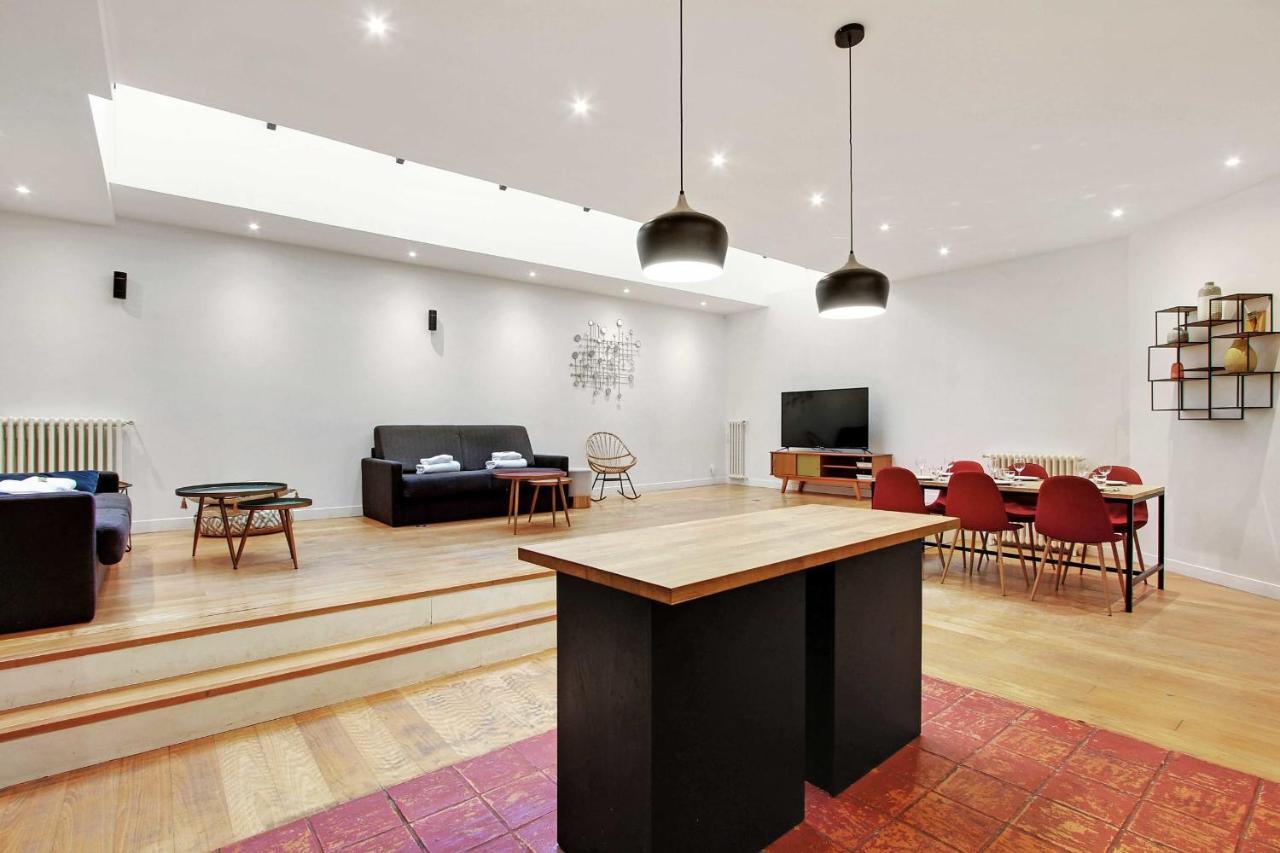 Charming - Buttes Chaumont 10p3br Appartement